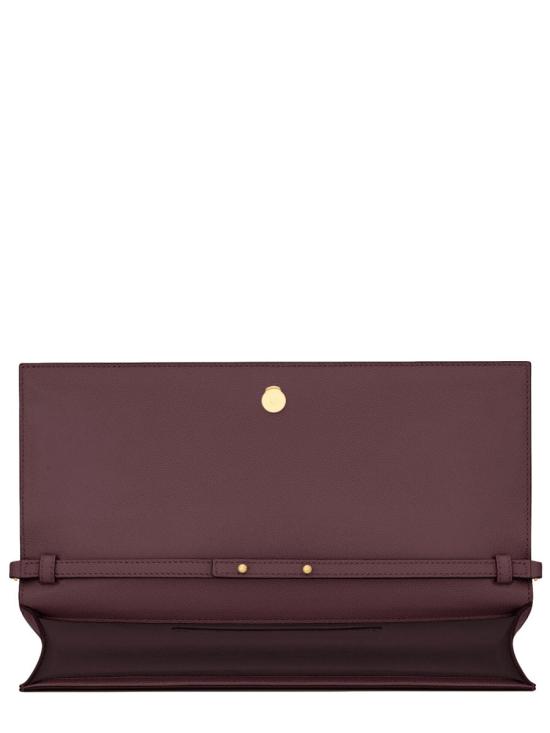26SS 생로랑 케이트 클러치백 851921 AAGBE6195 BURGUNDY - SAINT LAURENT