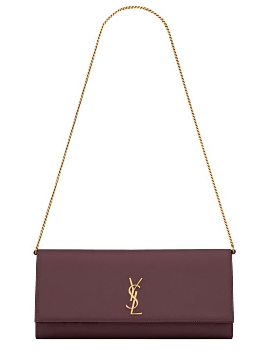 26SS 생로랑 케이트 클러치백 851921 AAGBE6195 BURGUNDY - SAINT LAURENT