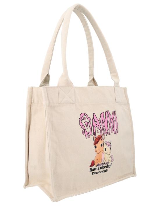 26SS 가니 토트백 B2110043 135 WHITE - GANNI