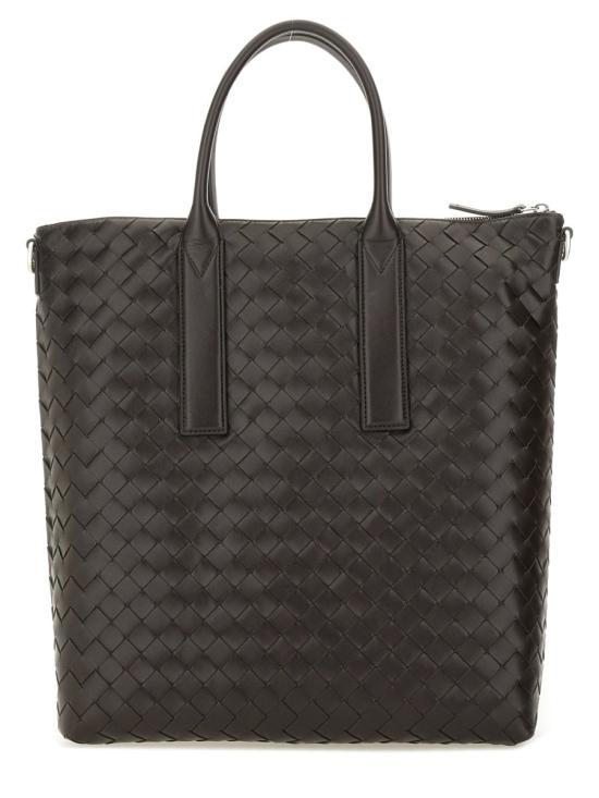 25FW 보테가베네타 인트레치아토 지퍼 노스 사우스 토트백 815783 V2HL12145 BROWN - BOTTEGA VENETA