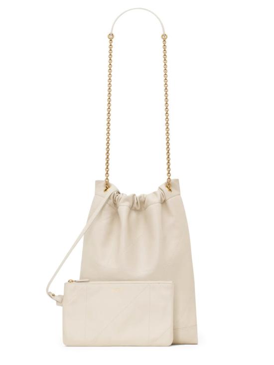  생로랑 제이미 4.3 포숑 램스킨 숄더백 781666 AAB329207 IVORY - SAINT LAURENT