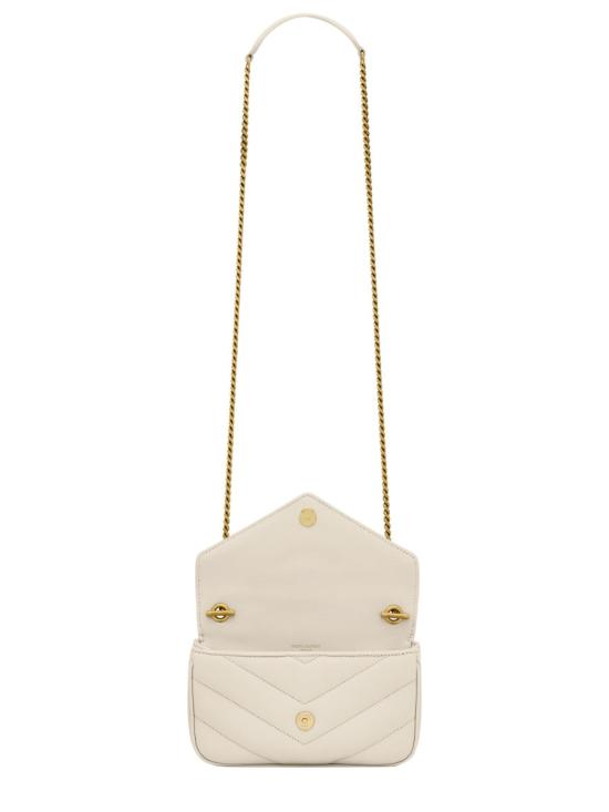 26SS 생로랑 루루 미니 램스킨 821749 AAEAX9207 WHITE - SAINT LAURENT