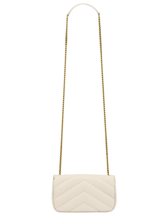 26SS 생로랑 루루 미니 램스킨 821749 AAEAX9207 WHITE - SAINT LAURENT