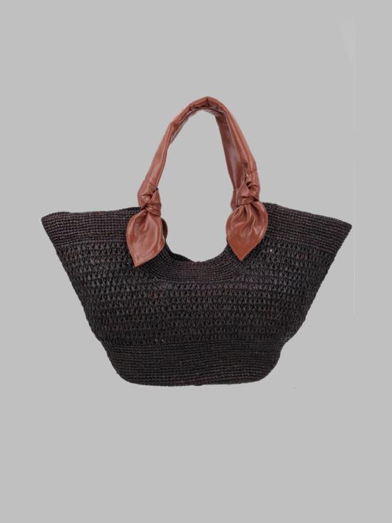 26SS 헤레우 토트백 FONOWBS26 001 2CH EBONY CHESTNUT BROWN - HEREU