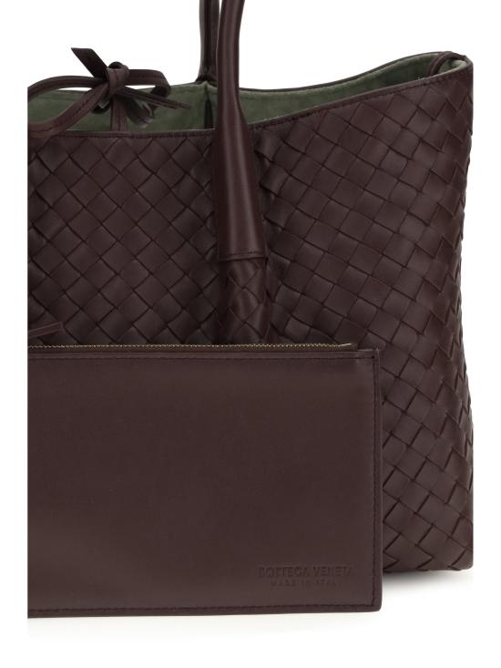 26SS 보테가베네타 피나코테카 숄더백 854371V5AG1 BROWN - BOTTEGA VENETA