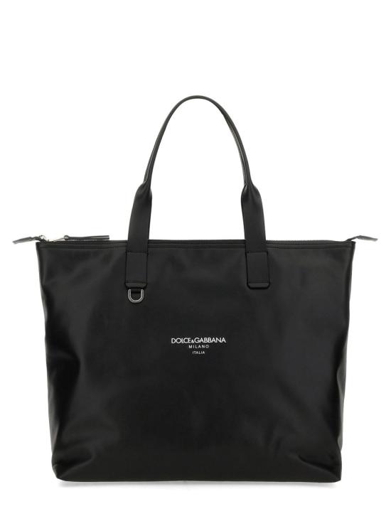  돌체앤가바나 Medium calfskin 쇼퍼백 BM2375 A6E4880999 BLACK - DOLCE & GABBANA