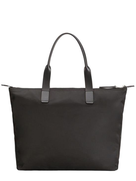 25FW 돌체앤가바나 나일론 스무스 카프스킨 쇼핑백 BM2375 AN4218B956 BLACK - DOLCE & GABBANA