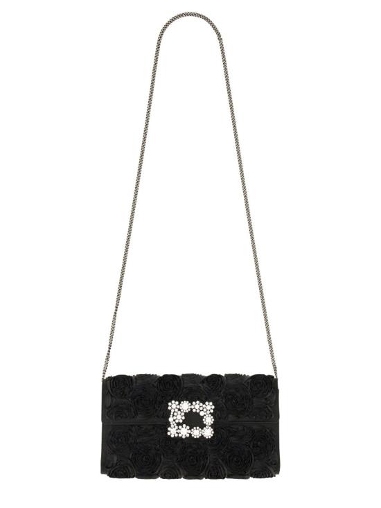 25FW 로저비비에 클러치/파우치 RBWAMFDN200RS 0B999 BLACK - ROGER VIVIER