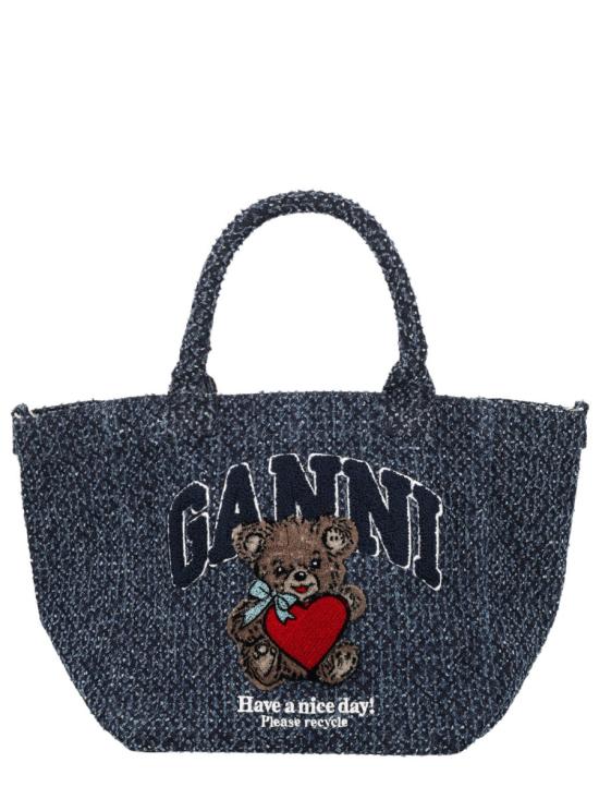 26SS 가니 토트백 B2110036 077 BLUE - GANNI