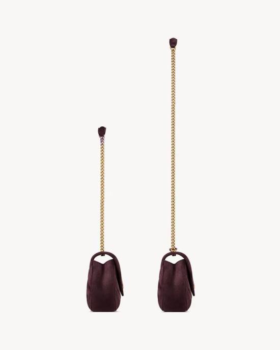 26SS 생로랑 숄더백 ULT 008986 BORDEAUX TU BURGUNDY - SAINT LAURENT