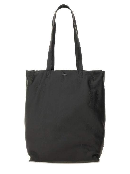 26FW 아페쎄 마이코 로고 스탬프 쇼핑백 PXCBC M61500 LZZ BLACK - A.P.C.