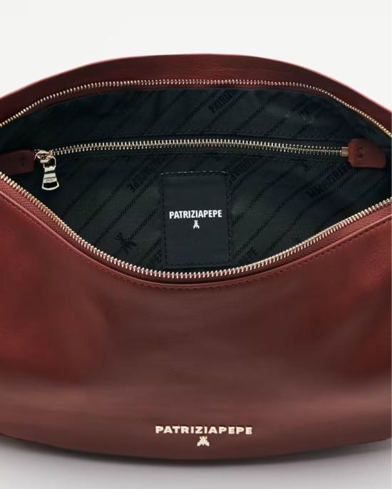 26FW 파트리지아페페 토트백 8B0274 BROWN - PATRIZIA PEPE