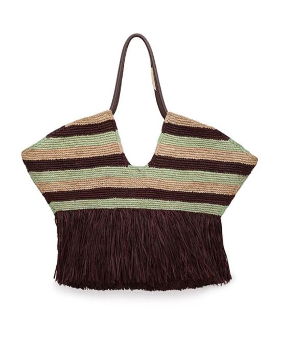 26SS 짐머만 숄더백 ULT 008505 RAYE TU BROWN - ZIMMERMANN