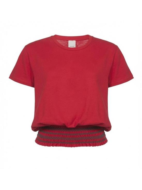  핑코 탑 1G12D2 Y32E R58 S Pinko RED