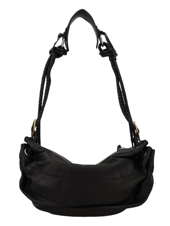 26SS 이자벨마랑 마이아 미디움 램스킨 레더 숄더백 PP0501FA D2C24M01BK BLACK