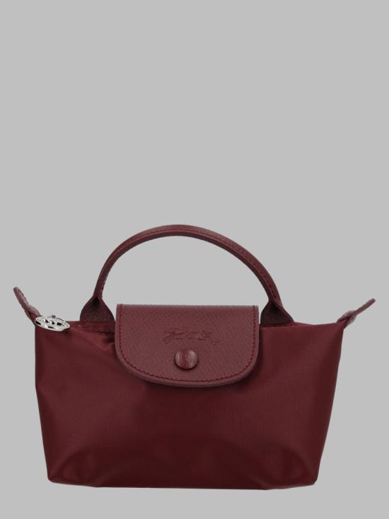 26FW 롱샴 르 플리아쥬 원 캔버스 파우치 34175 979P87 BORDEAUX