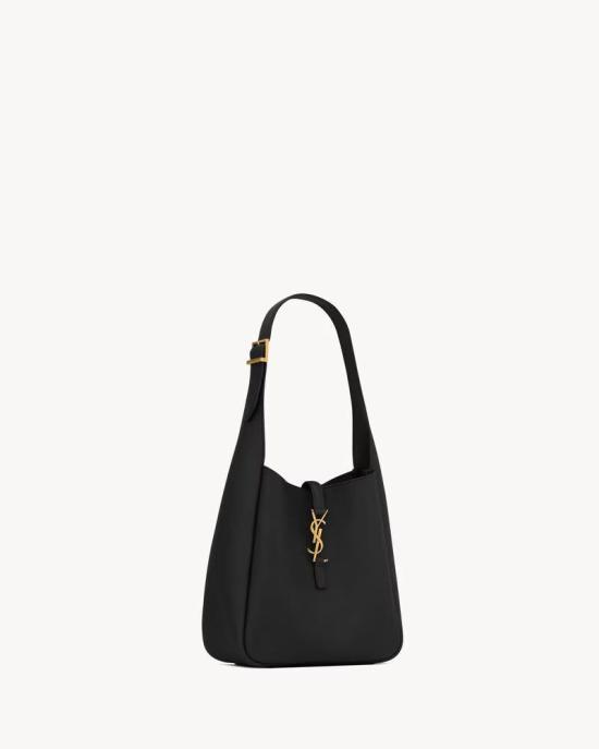 25FW 생로랑 SL H25 호보 숄더백 ULT 007814 NOIR OR TU BLACK - SAINT LAURENT