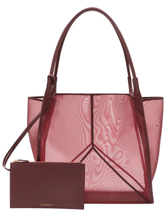 26SS 빅토리아 베컴 토트백 B126AAC007139A BURGUNDY RED - VICTORIA BECKHAM