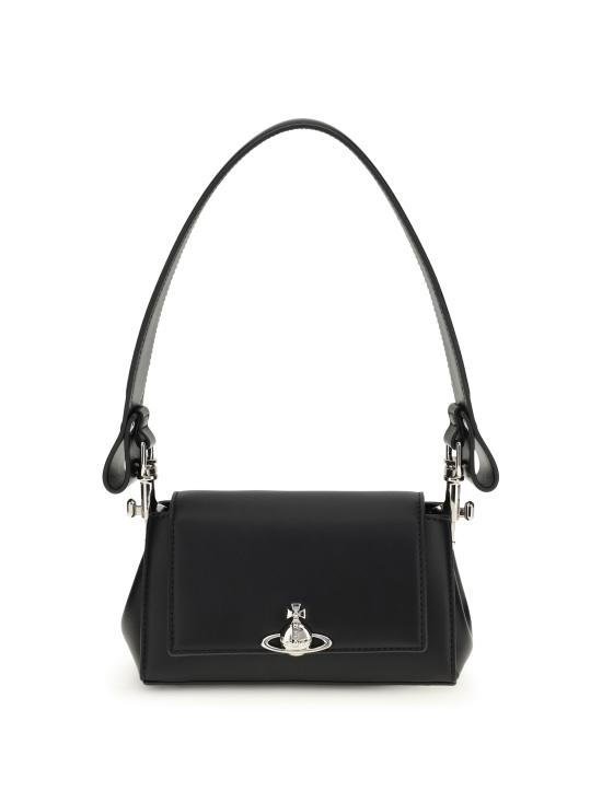 26SS 비비안웨스트우드 헤이즐 스몰 핸드백 4603000WWS0026 BLACK - VIVIENNE WESTWOOD