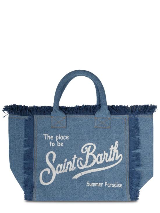 26SS 세인트바쓰 토트백 VANI001 00009LDENIM - MC2 SAINT BARTH