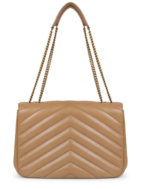 25FW 생로랑 루루 라지 마틀라세 램스킨 숄더백 803541 AAEAX2357 BEIGE - SAINT LAURENT
