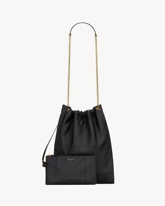 25FW 생로랑 제이미 포숑 램스킨 백 ULT 007825 NOIR TU BLACK - SAINT LAURENT