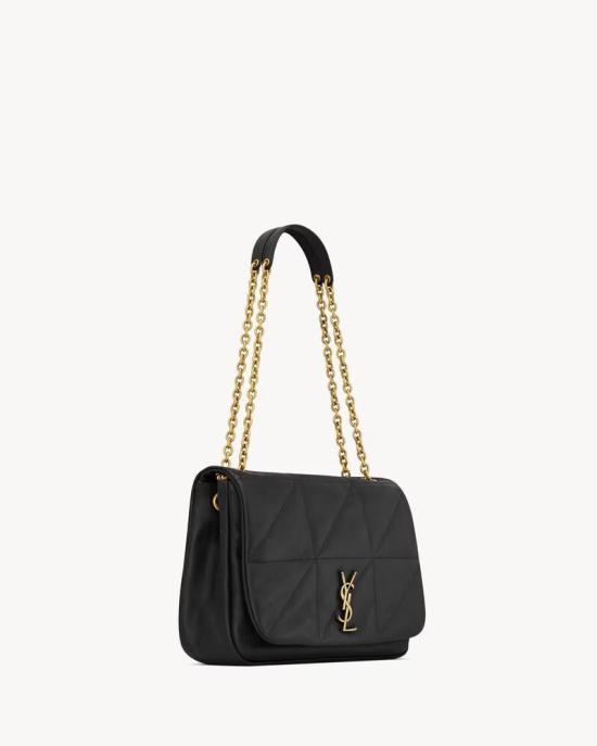  생로랑 루루 퀼팅 레더 벨트백 ULT 006246 NOIR TU BLACK - SAINT LAURENT