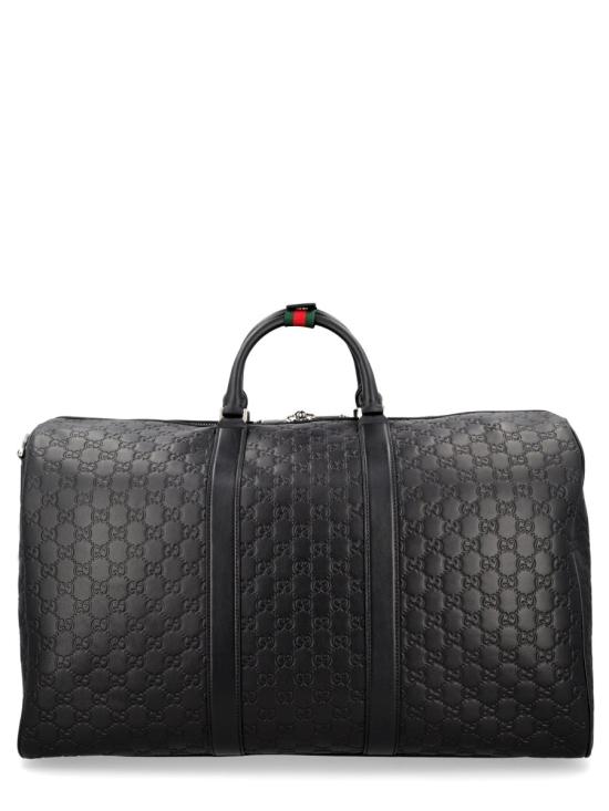 26SS 구찌 GG 엠블럼 라지 더플백 850216 AAFOM1053 BLACK
