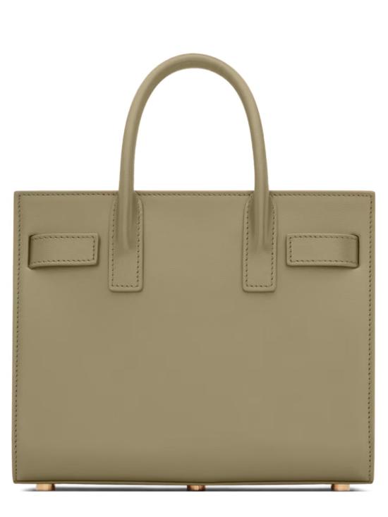25FW 생로랑 스무스 레더 클래식 삭 드 주르 나노 392035 02G9W3798 GREEN - SAINT LAURENT