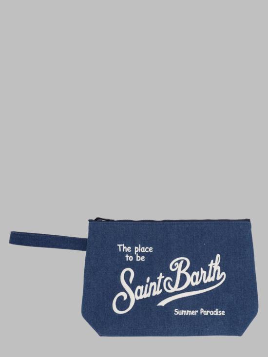 26SS 세인트바쓰 클러치/파우치 ALI0017 00436LDENIM BLUE
