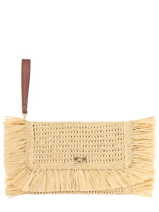 26SS 안야힌드마치 클러치/파우치 203685 NATURAL BEIGE