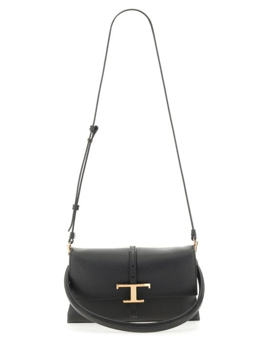 25FW 토즈 T 타임리스 플랩 백 미니 XBWTSEC0100 U1ZB999 BLACK - TODS