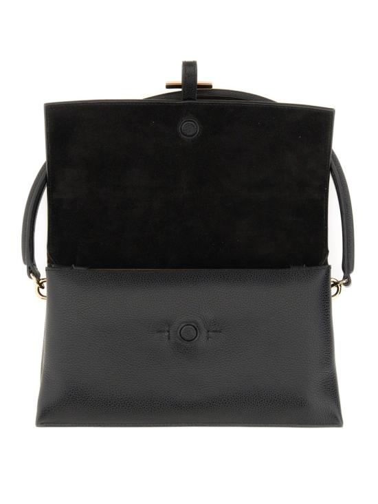 25FW 토즈 T 타임리스 플랩 백 미니 XBWTSEC0100 U1ZB999 BLACK - TODS