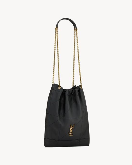 25FW 생로랑 제이미 포숑 램스킨 백 ULT 007825 NOIR TU BLACK - SAINT LAURENT