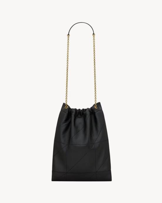 25FW 생로랑 제이미 포숑 램스킨 백 ULT 007825 NOIR TU BLACK - SAINT LAURENT
