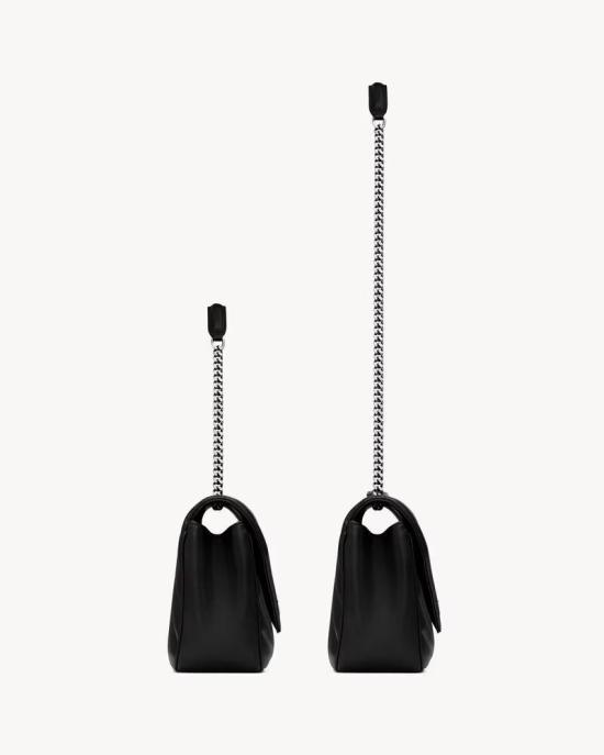 26FW 생로랑 숄더백 ULT 009708 NOIR ARGENT TU BLACK - SAINT LAURENT