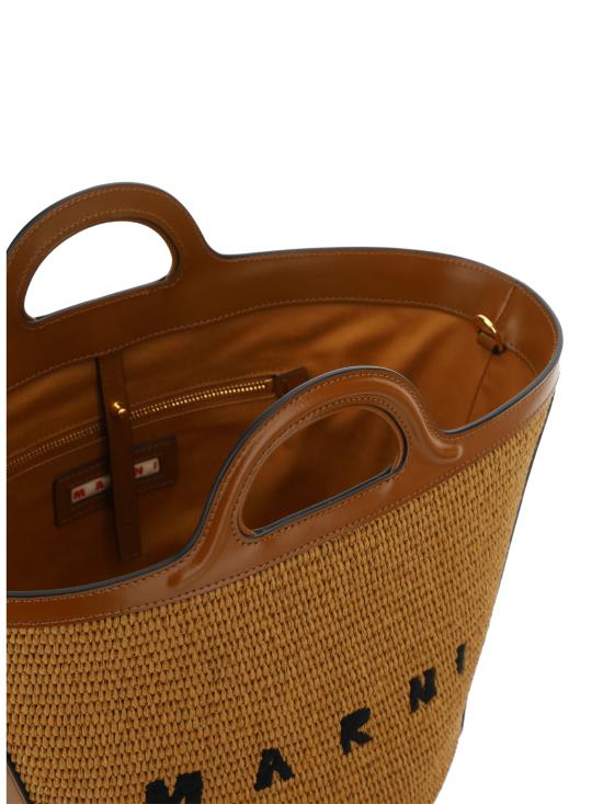 26SS 마르니 토트백 BMMP0068Q0P3860 BROWN - MARNI
