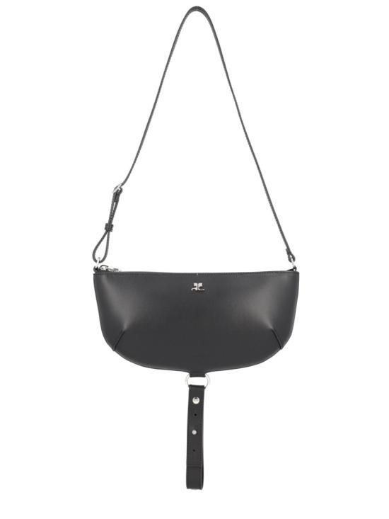 25FW 쿠레쥬 숄더백 325GSA190C R00659999 BLACK - COURREGES