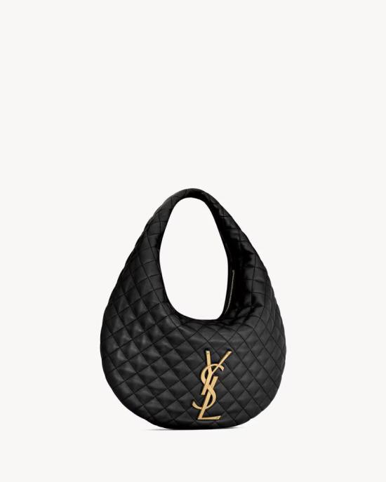 26SS 생로랑 숄더백 ULT 008990 NOIR TU BLACK - SAINT LAURENT