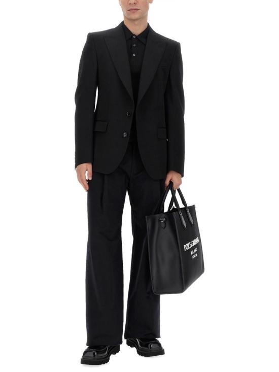  돌체앤가바나 Large nylon 쇼퍼백 BM2271 AG1828B956 BLACK - DOLCE & GABBANA