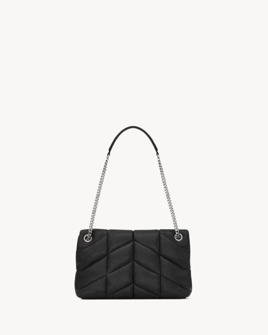 26FW 생로랑 숄더백 ULT 009710 NOIR ARGENT TU BLACK - SAINT LAURENT