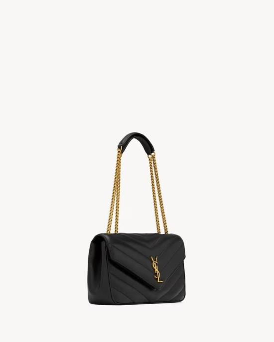 26SS 생로랑 숄더백 ULT 008967 NOIR TU BLACK - SAINT LAURENT