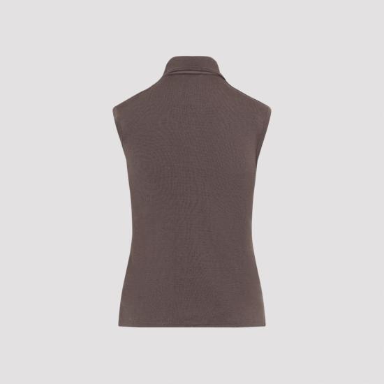 26FW 르메르 민소매 티셔츠 PO0053 LK1063 BR310 SHITAKE - LEMAIRE