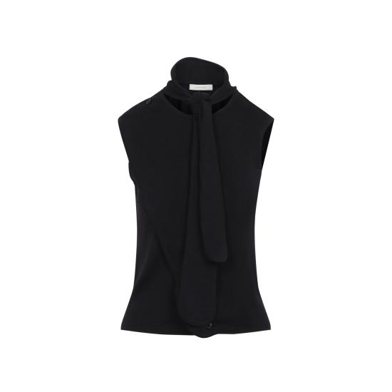 26FW 르메르 베스트 PO0053 LK1063 BK999 BLACK - LEMAIRE