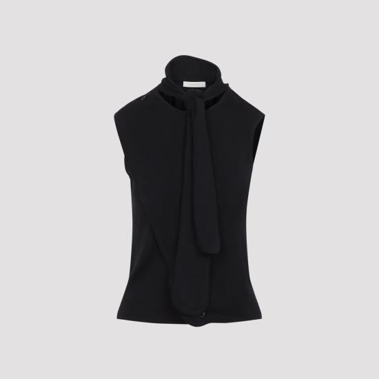 26FW 르메르 베스트 PO0053 LK1063 BK999 BLACK