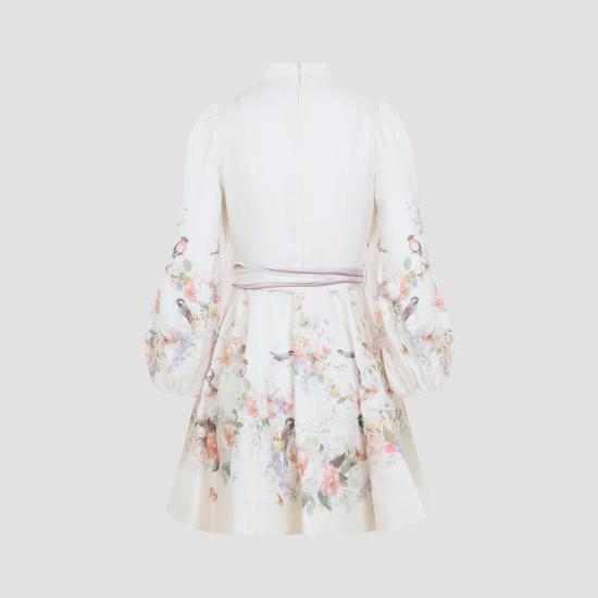 26FW 짐머만 숏 원피스 9142DF261 CRBQ CREAM BOUQUET - ZIMMERMANN