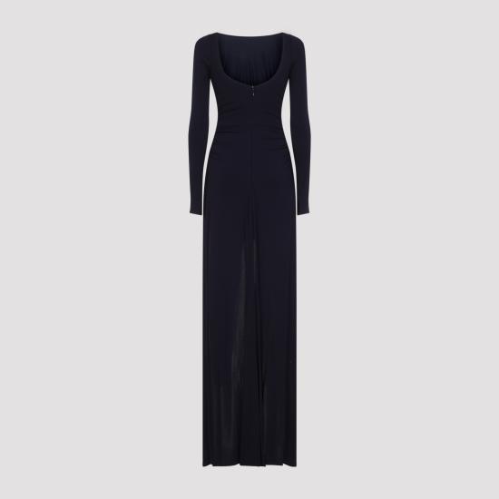 26FW 엘리자베타프랜치 롱 원피스 ABR3567E2 H88 BLU NOTTE - ELISABETTA FRANCHI