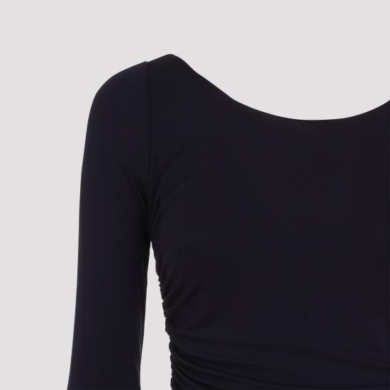 26FW 엘리자베타프랜치 롱 원피스 ABR3567E2 H88 BLU NOTTE - ELISABETTA FRANCHI