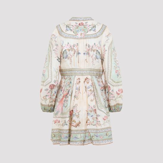 26FW 짐머만 숏 원피스 0932DSS264 SAGE TAPESTRY FLORAL - ZIMMERMANN