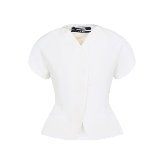 26FW 자크뮈스 자켓 JAW00153AW00907 100 WHITE - JACQUEMUS